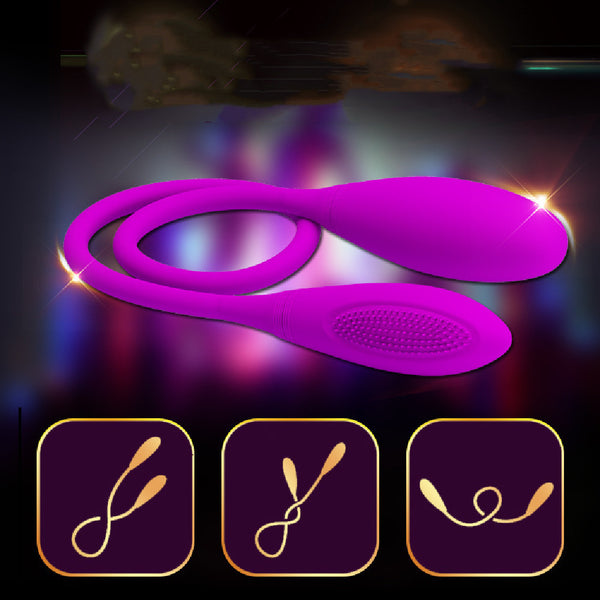 Jouet Vibrant Double Tête Rechargeable