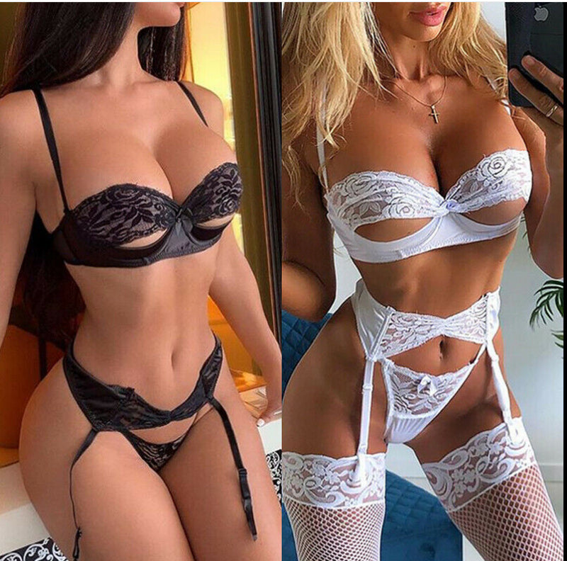 Lingerie Sexy Femme Nuisette & Dentelle