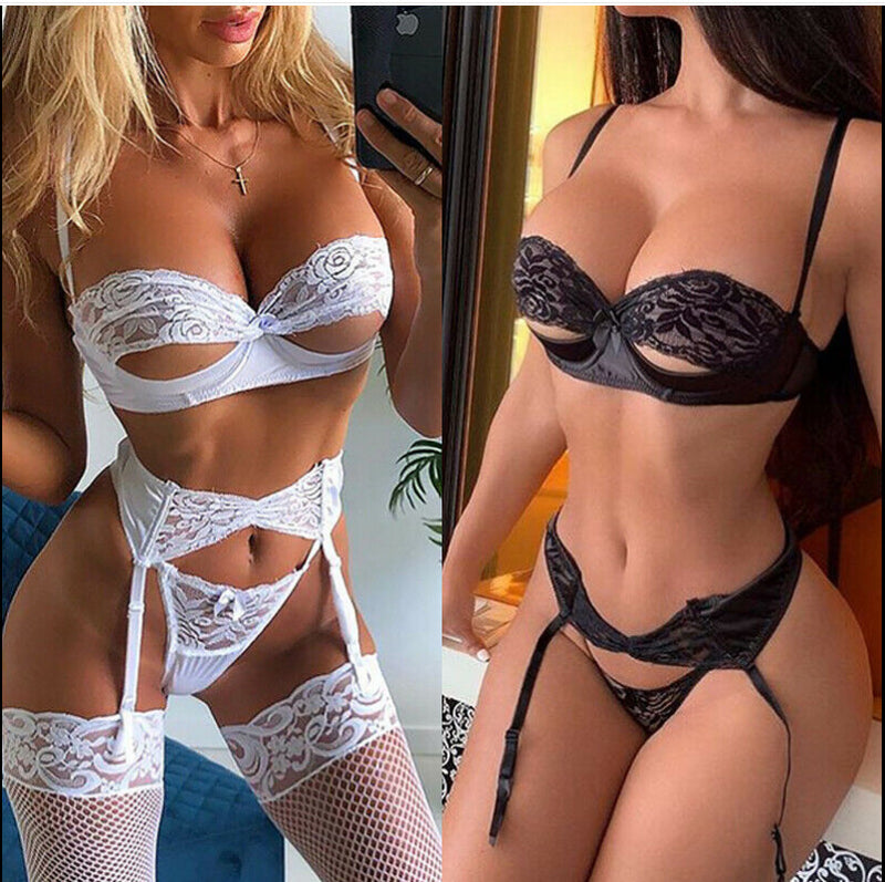 Lingerie Sexy Femme Nuisette & Dentelle