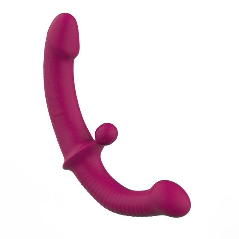 Godemichet double tête vibrant Télécommande sans fil femme