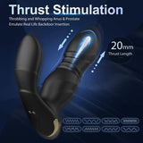 Masseur Prostatique Rétractable Sans Fil avec Télécommande