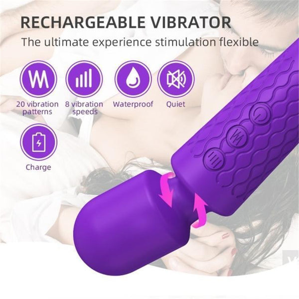 Vibromasseur AV Magic Wand Stimulateur Clitoridien