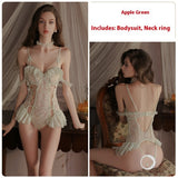 Combinaison sexy grande taille Dos nu & ouverte à l’entrejambe