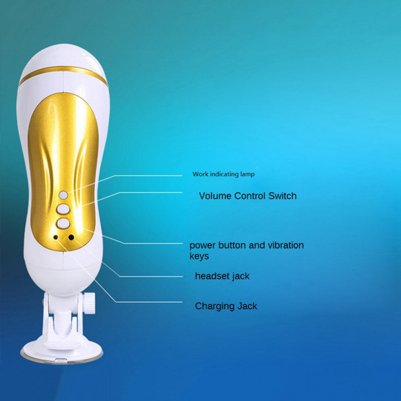 Masturbateur masculin électrique Gobelet vocal puissant