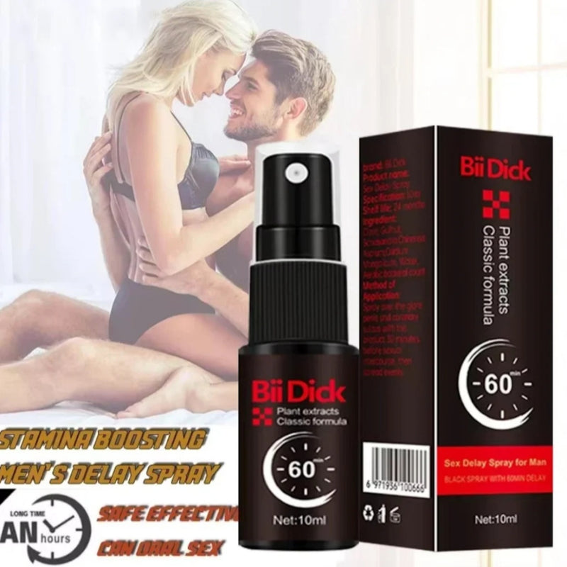 Spray retardant pour homme Bii Dick 10 ml
