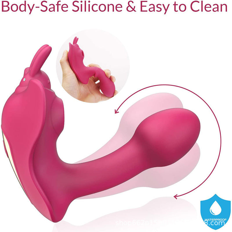 Dildo Papillon pour Femme Télécommande