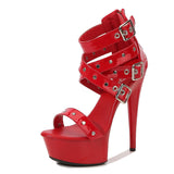 Sandales romaines femme – Mode avec rivets