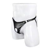 String zip en simili cuir Lingerie sexy femme