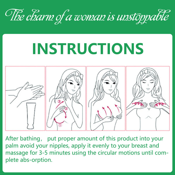 Huile pour poitrine Agrandissement et fermeté des seins