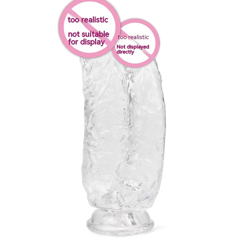 Plug anal femme PVC double tête Ventouse