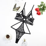 Corset sculptant en dentelle ajourée Bretelles fines