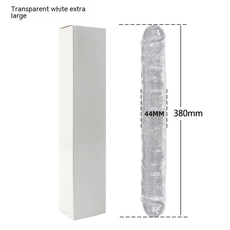 Godemichet double tête réaliste Super épais femme