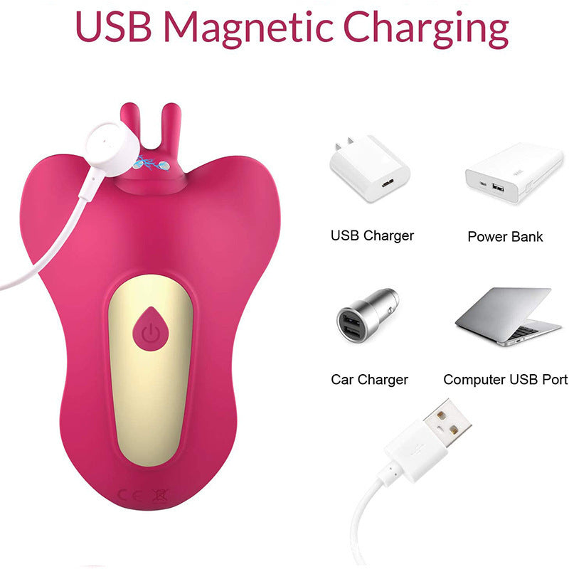 Dildo Papillon pour Femme Télécommande