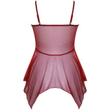 Nuisette sirène en dentelle Robe à bretelles