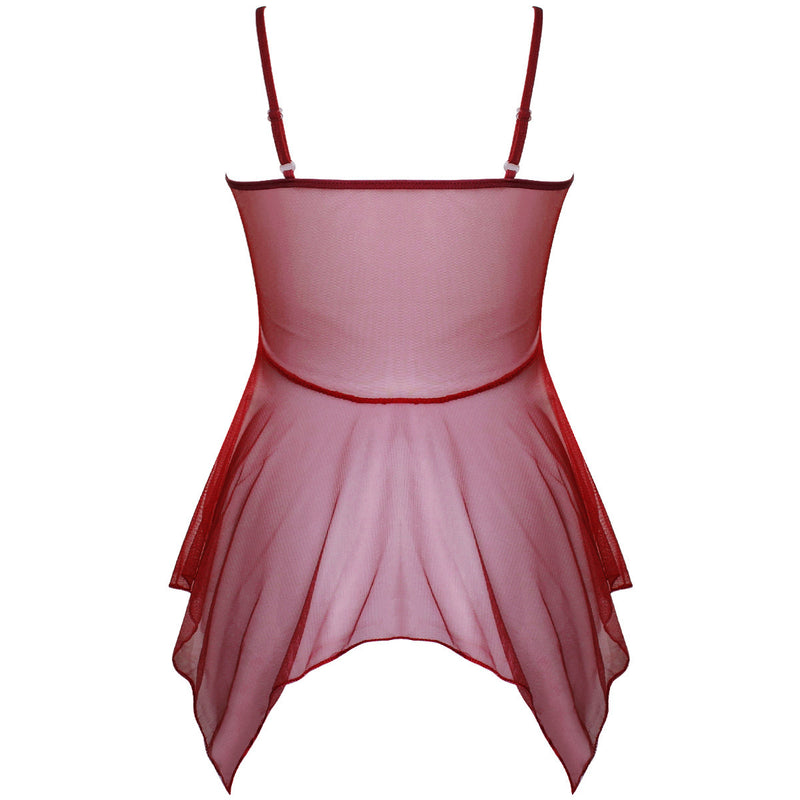 Nuisette sirène en dentelle Robe à bretelles