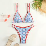 Bikini femme imprimé Maillot 2 pièces tendance