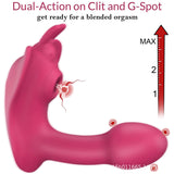 Dildo Papillon pour Femme Télécommande