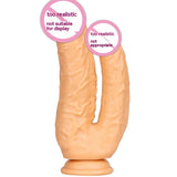 Plug anal femme PVC double tête Ventouse