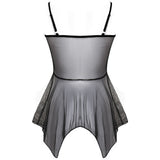 Nuisette sirène en dentelle Robe à bretelles