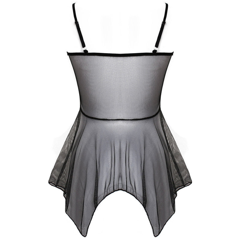 Nuisette sirène en dentelle Robe à bretelles